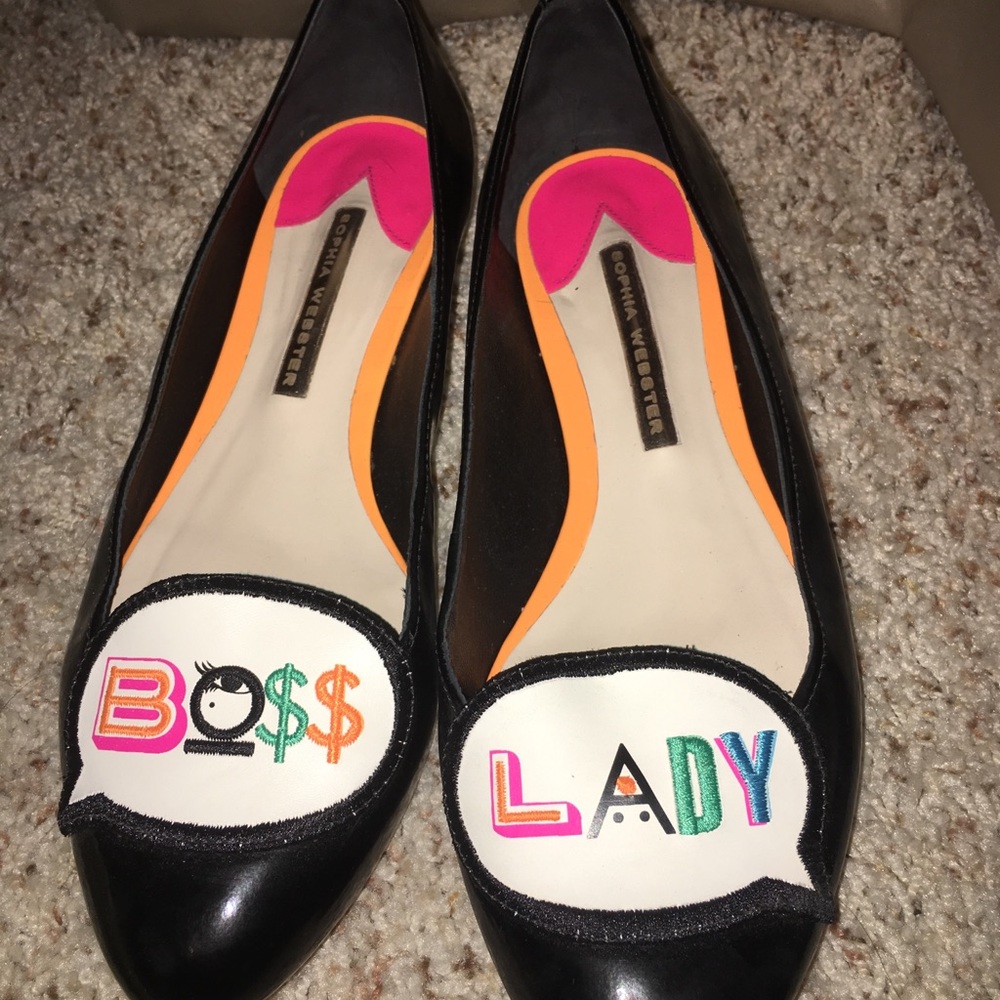 Boss Lady Flats by Sophia Webster